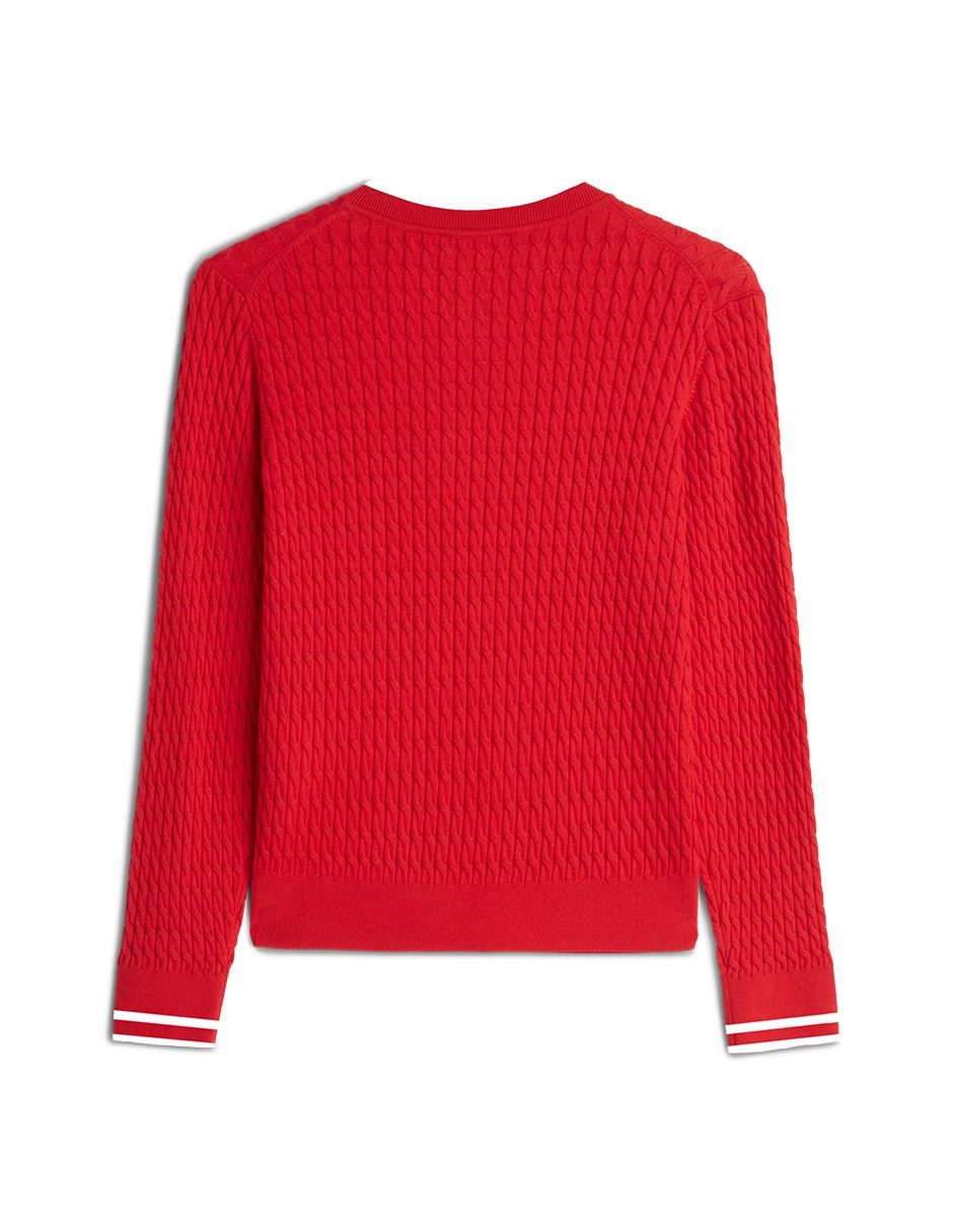 Suéter cuello redondo para mujer 3