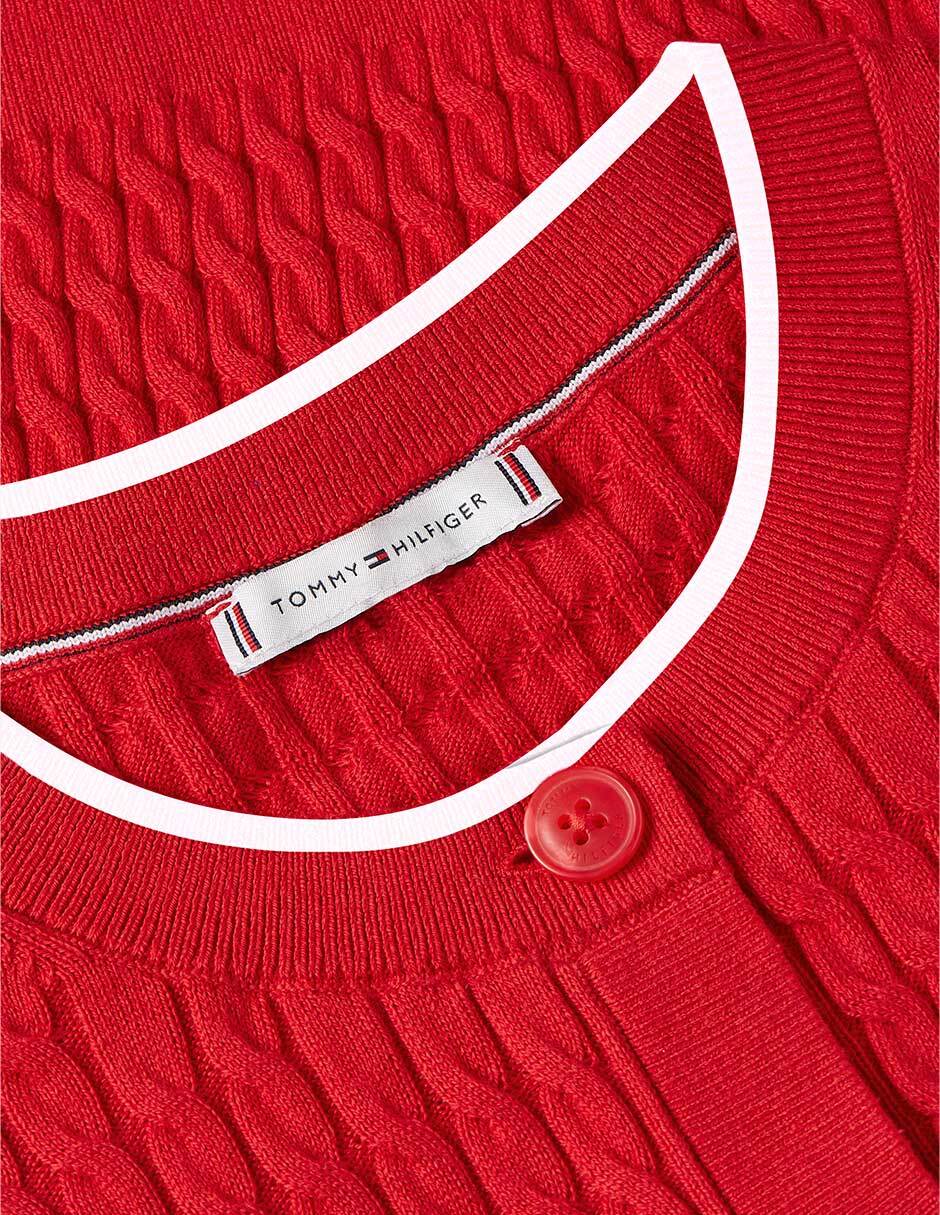 Suéter cuello redondo para mujer 4