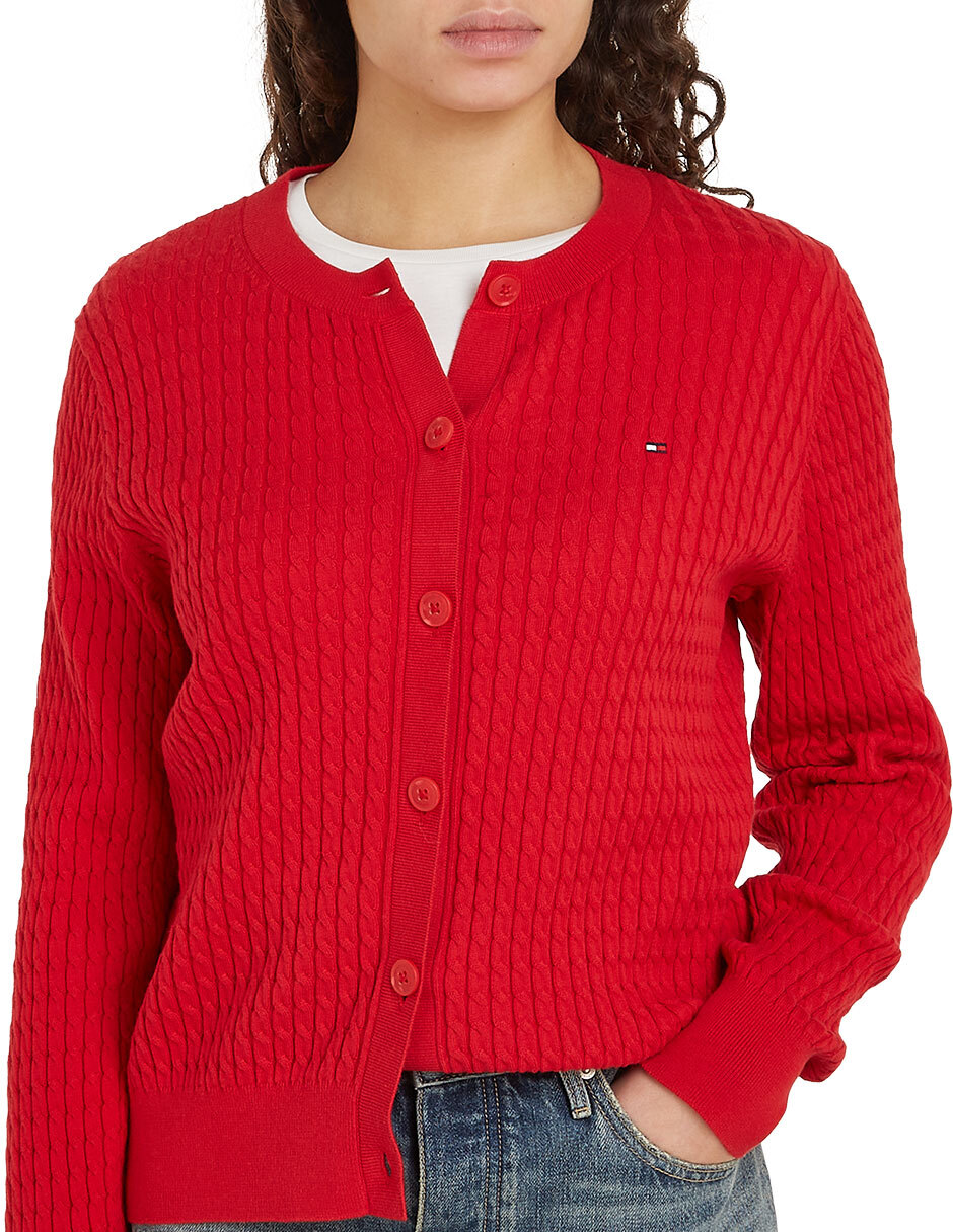 Suéter cuello redondo para mujer 5