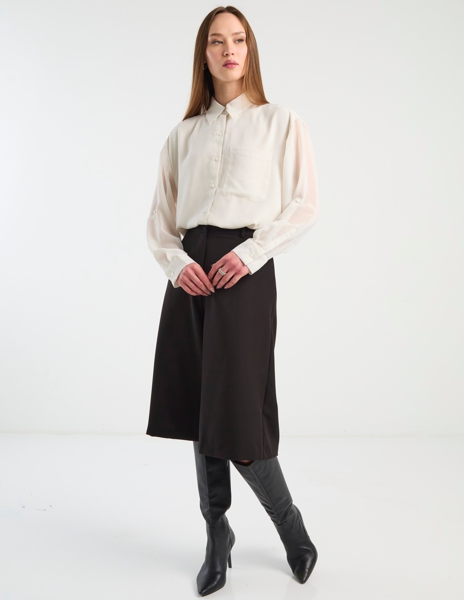 Blusa manga larga para mujer 3