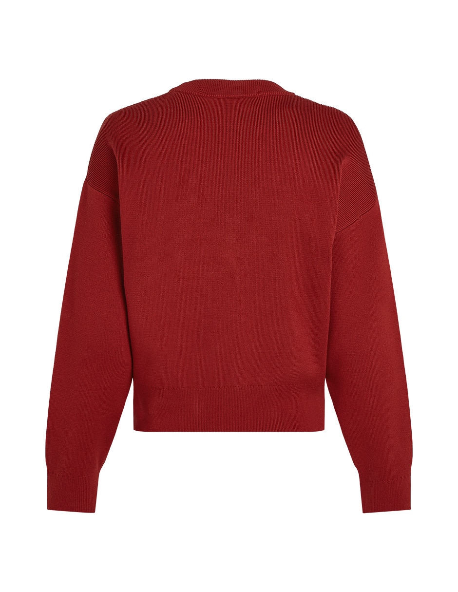 Suéter cuello redondo para mujer 2