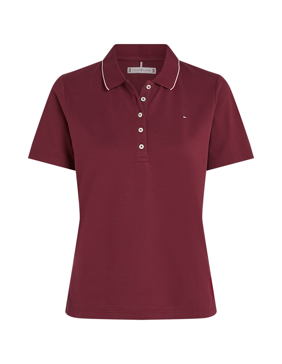 Playera tipo polo para mujer
