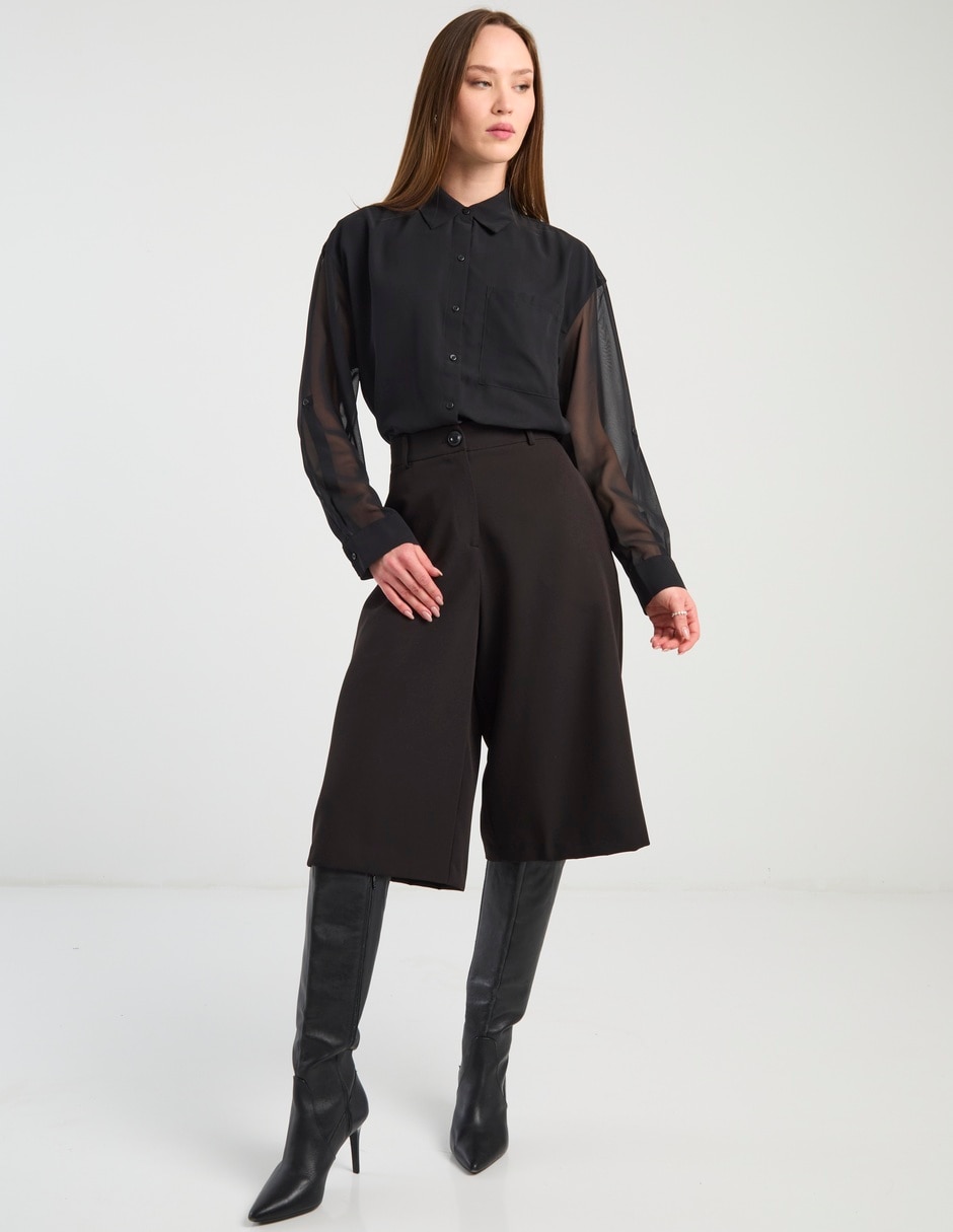 Blusa manga larga para mujer 3