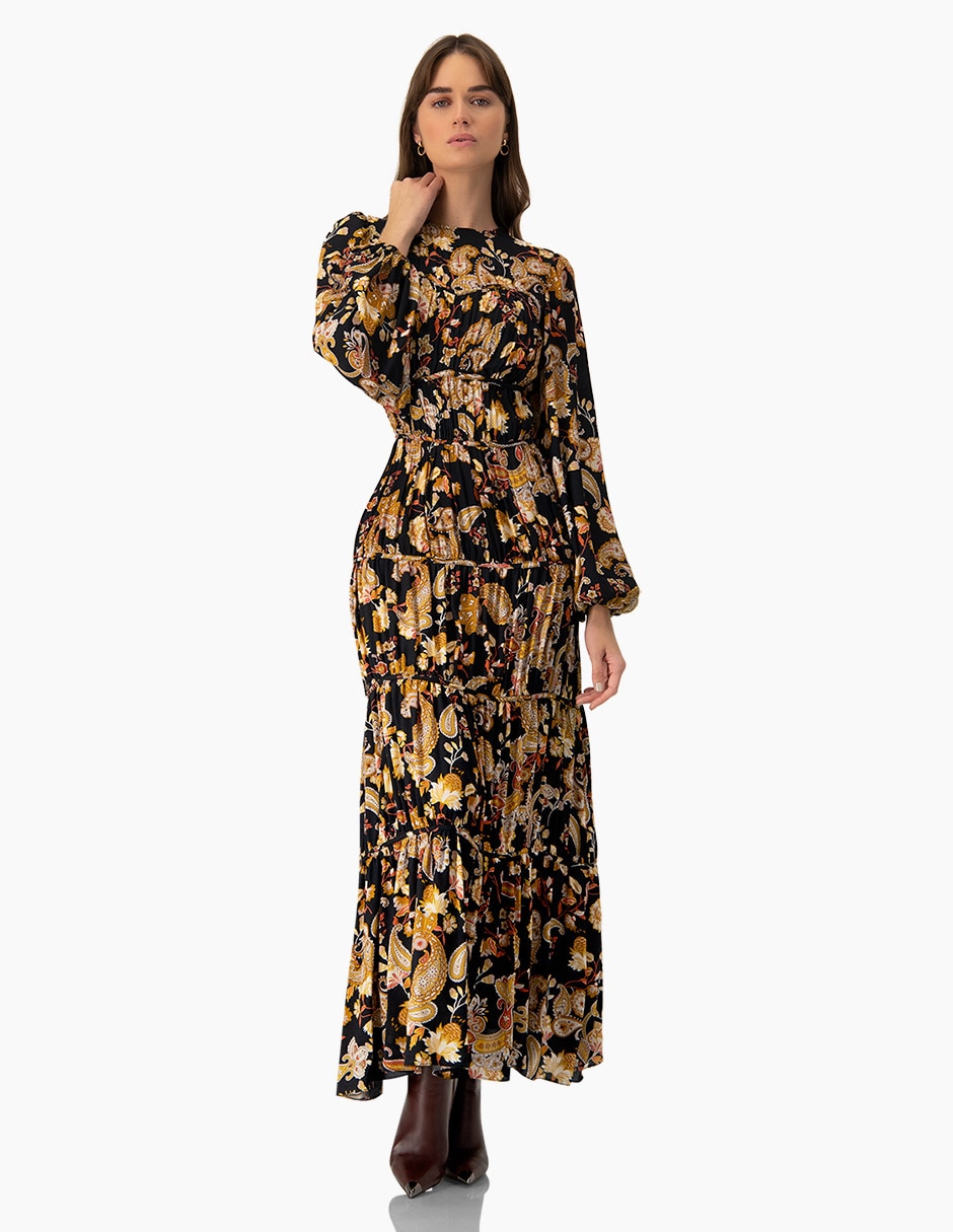 Vestido largo casual para mujer 1