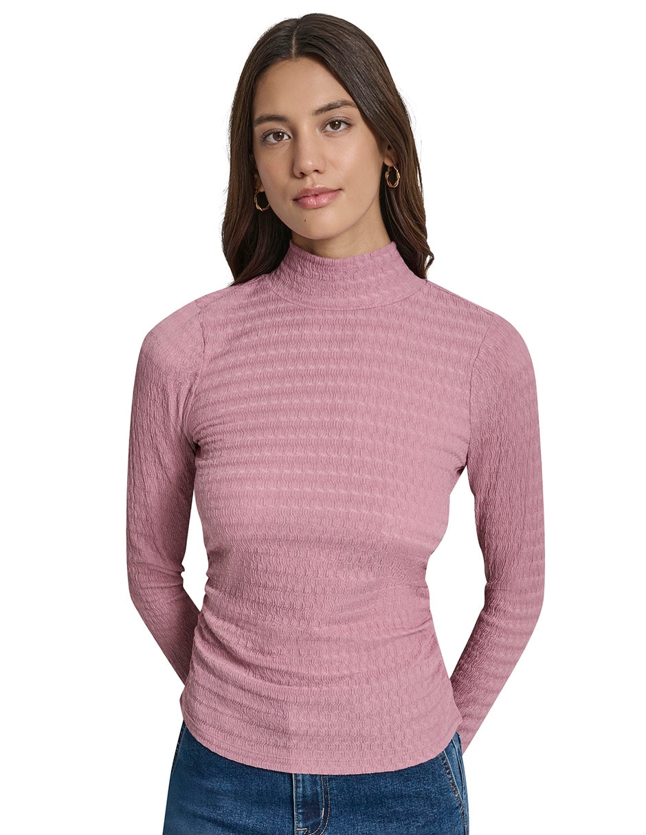 Top cuello alto