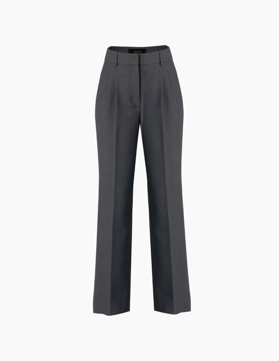 PANTALON IVONNE 10303732 POLIÉ, 12, GRIS