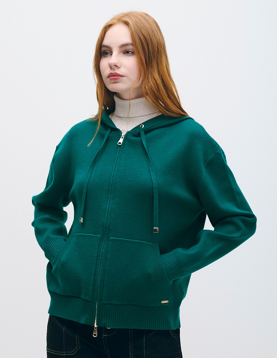 Sudadera con capucha y bolsa C.P. para mujer Sudadera con capucha y bolsa C.P. para mujer