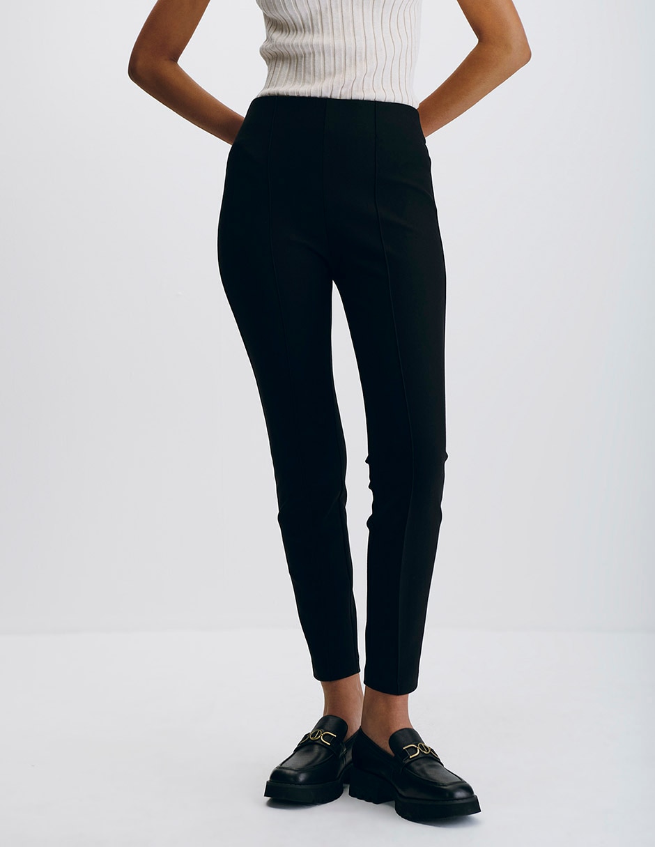 Legging cintura alta con elástico para mujer