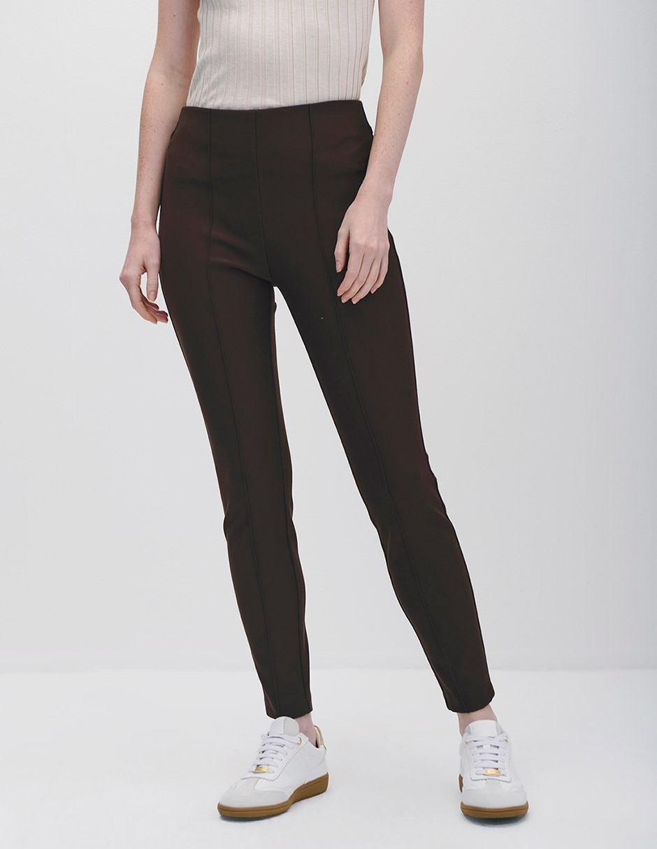 Legging cintura alta con elástico para mujer
