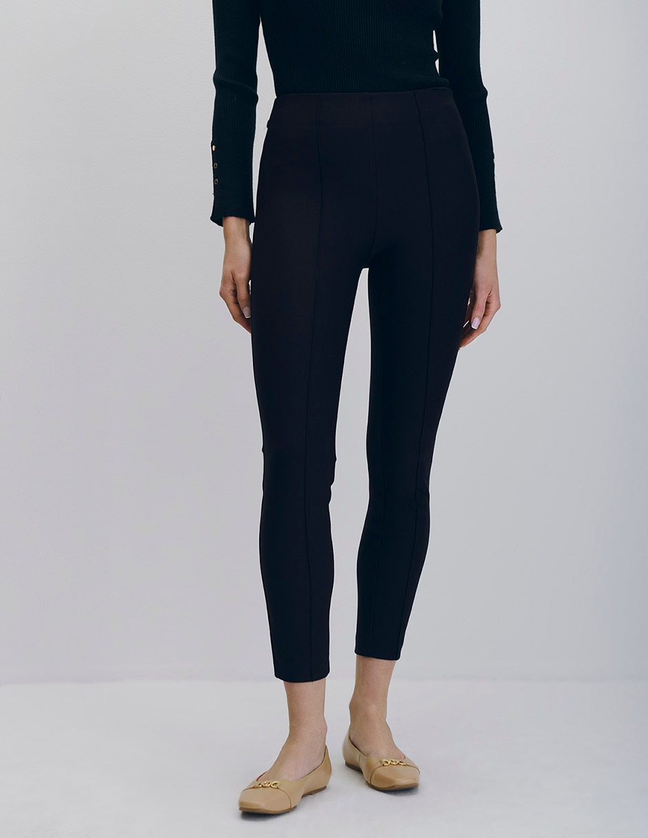 Legging cintura alta con elástico para mujer