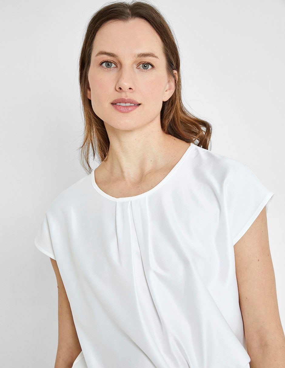 Blusa manga corta para mujer 4