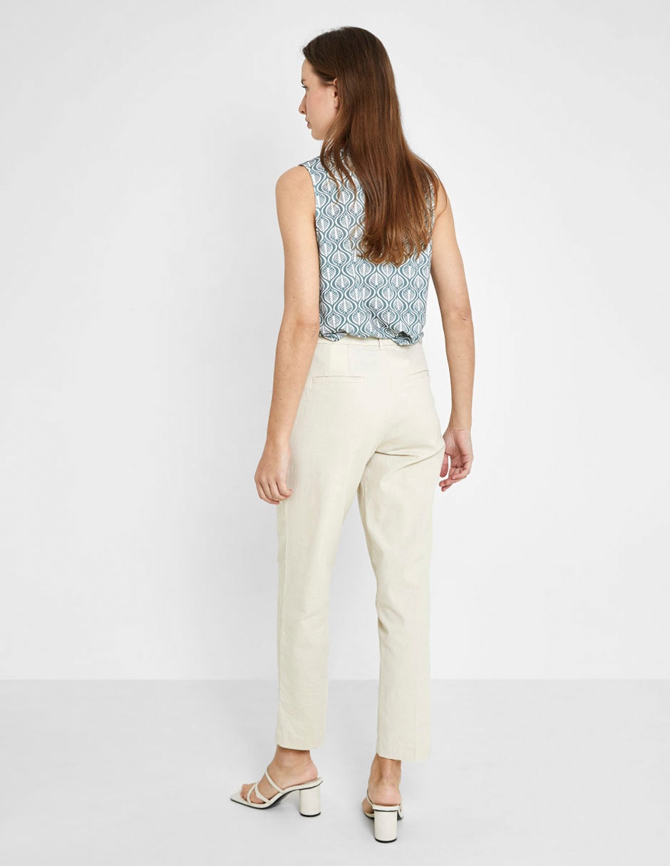 Pantalón chino straight para mujer 3