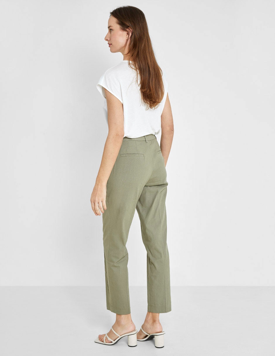 Pantalón chino straight para mujer 2