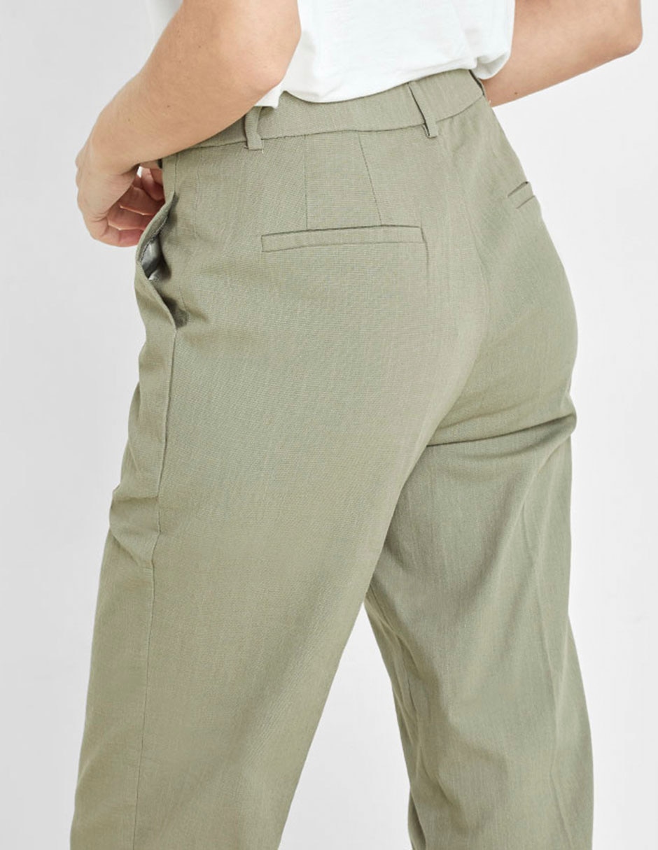 Pantalón chino straight para mujer 4