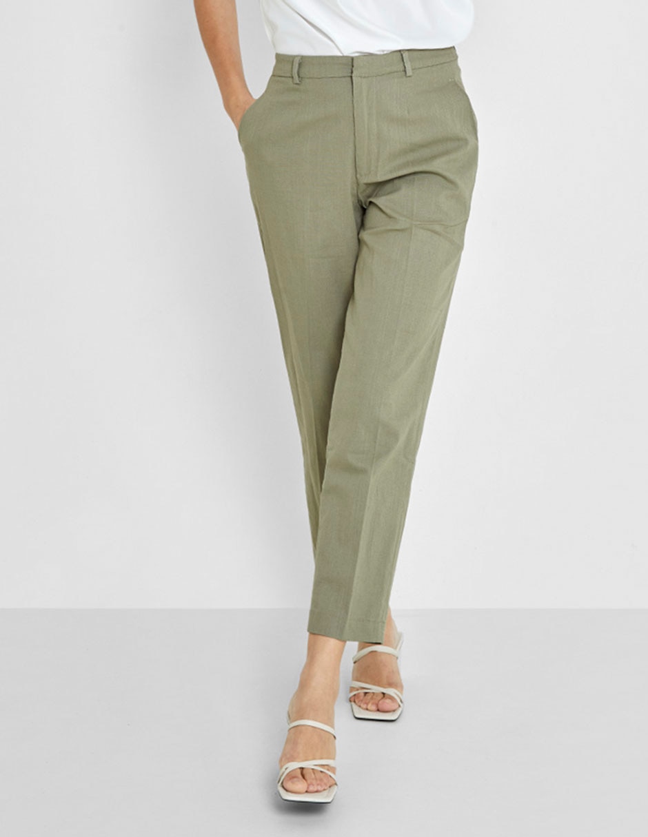 Pantalón chino straight para mujer 5