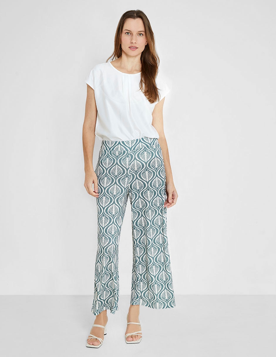 Pantalón wide leg para mujer