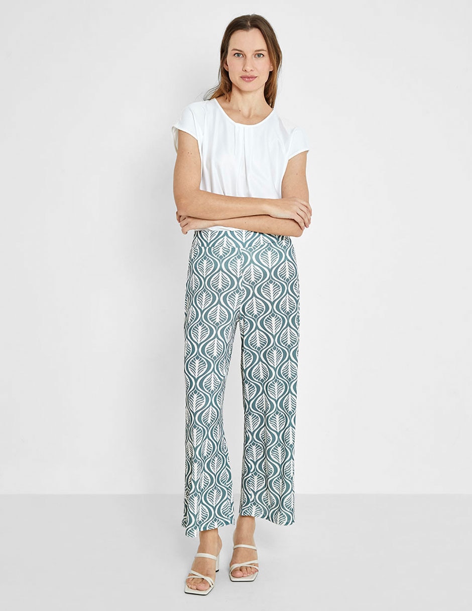Pantalón wide leg para mujer 4