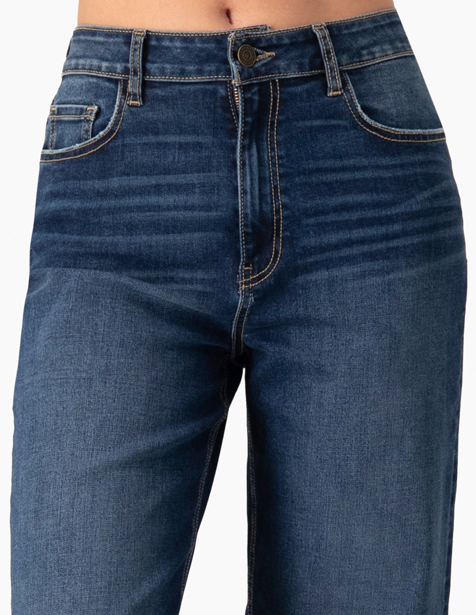 Jeans straight para mujer 5