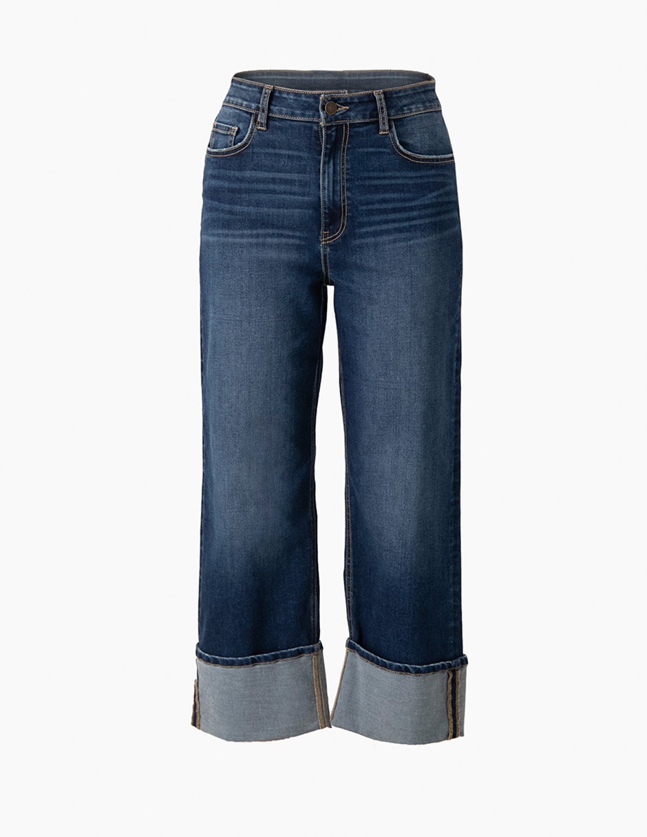 Jeans straight para mujer 6