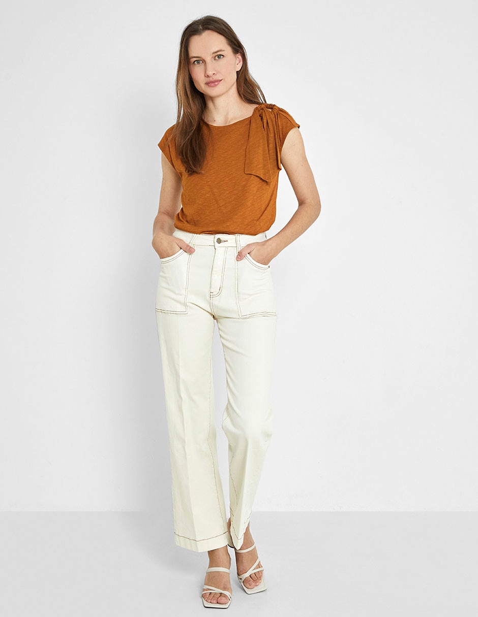 Pantalón straight para mujer