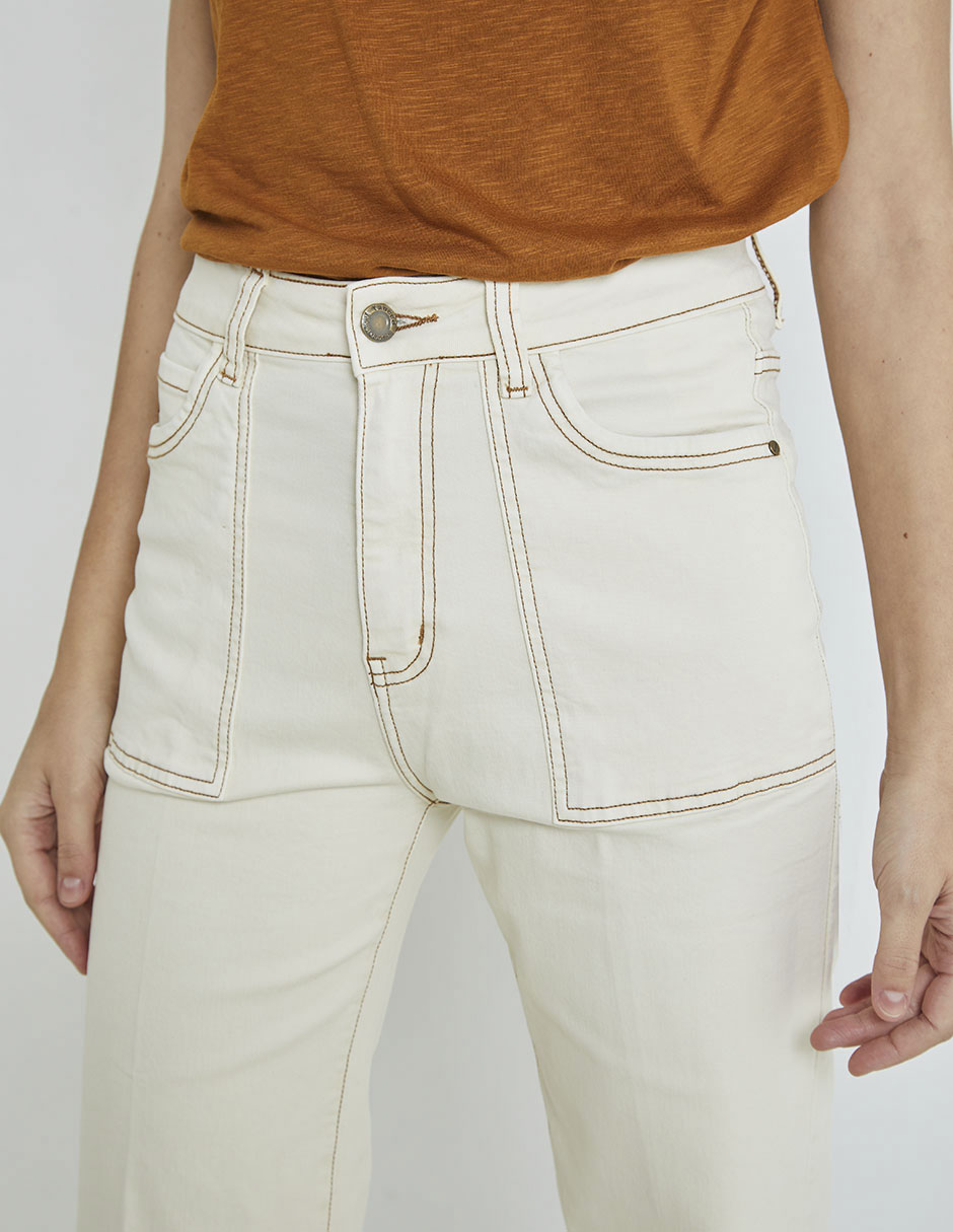 Pantalón straight para mujer 4