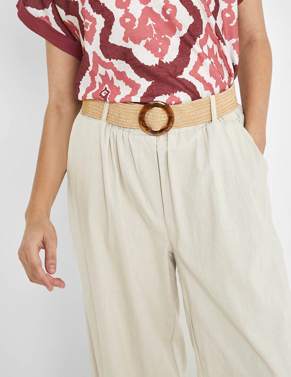 Pantalón amplio para mujer 4