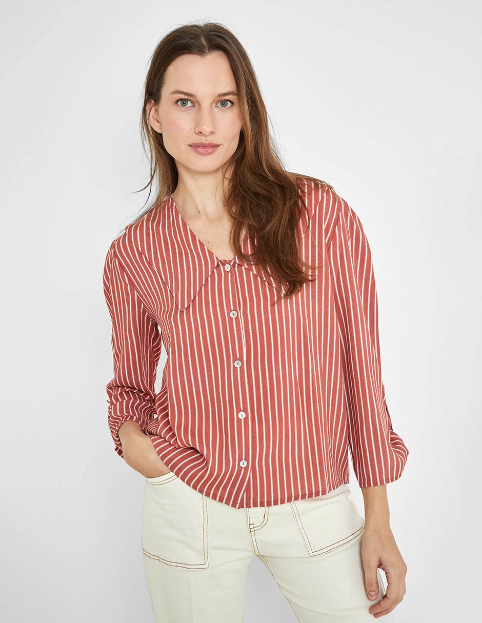 Blusa manga 3/4 para mujer