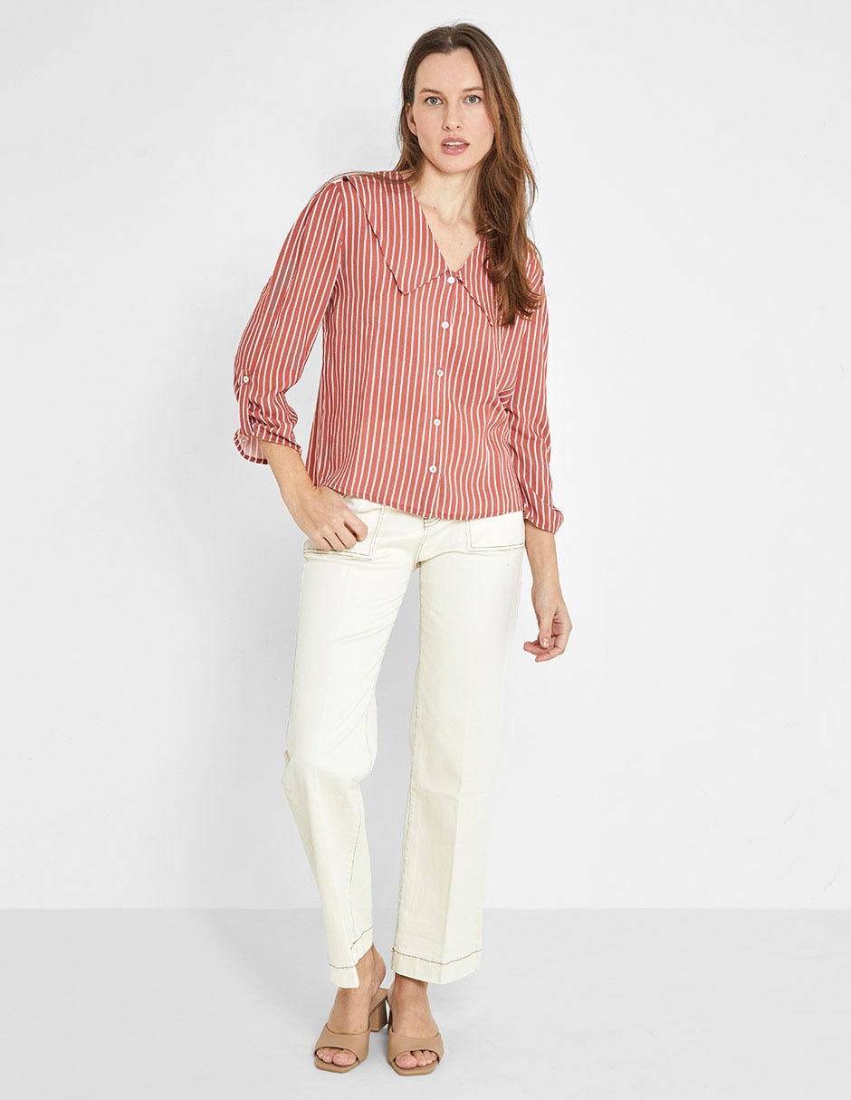 Blusa manga 3/4 para mujer 5