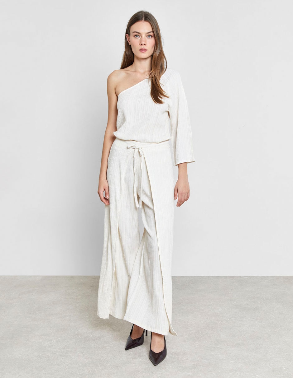 Pantalón relaxed wide leg para mujer 5