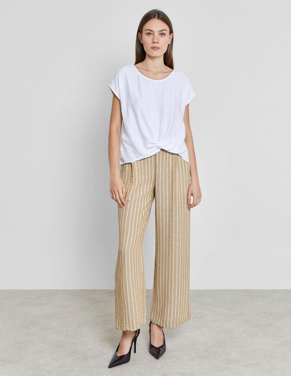 Blusa manga corta para mujer 8