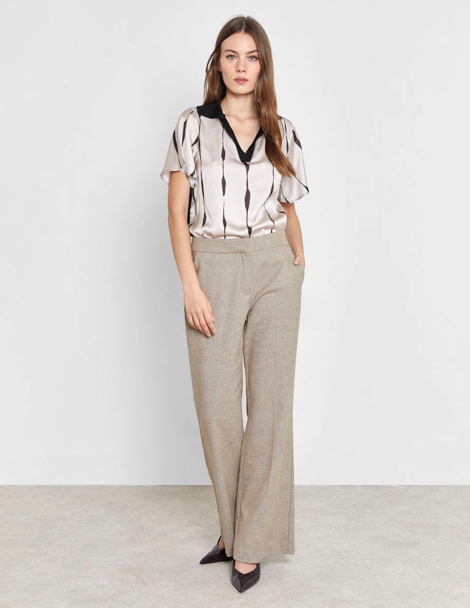 Blusa manga corta para mujer 6