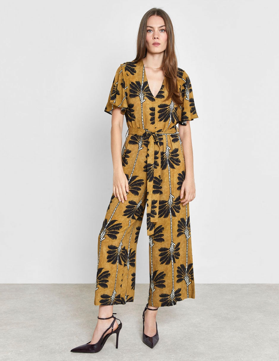 Jumpsuit estampado floral para mujer