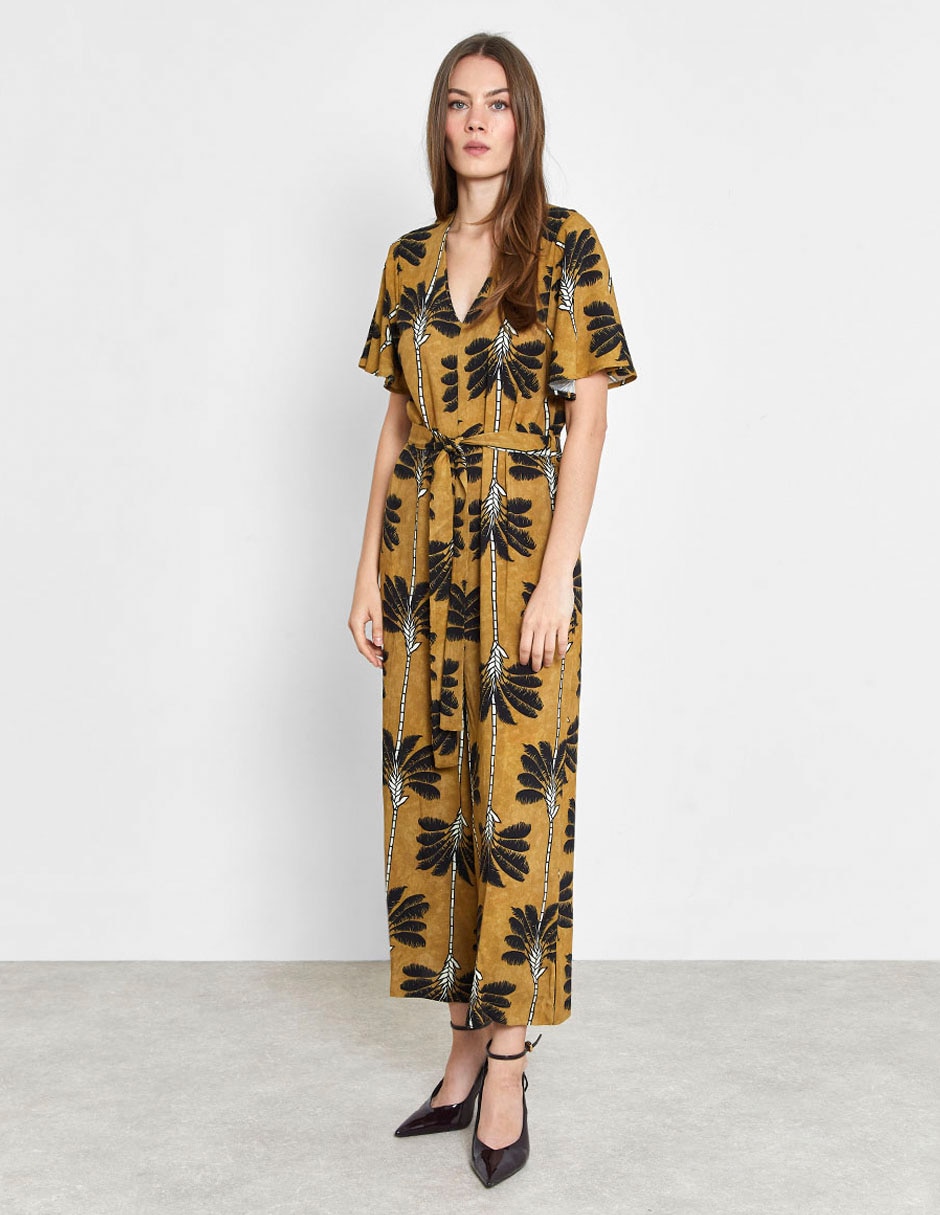 Jumpsuit estampado floral para mujer 8