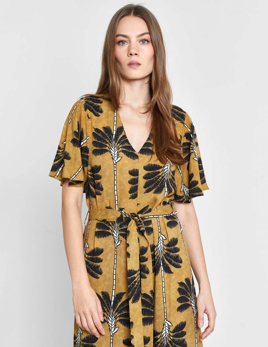 Jumpsuit estampado floral para mujer 9