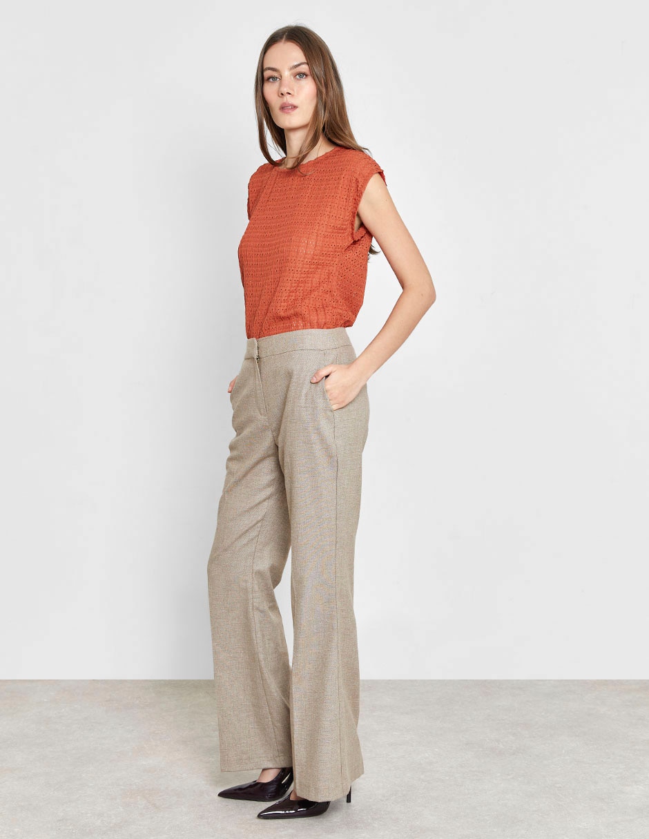 Blusa manga corta para mujer 5