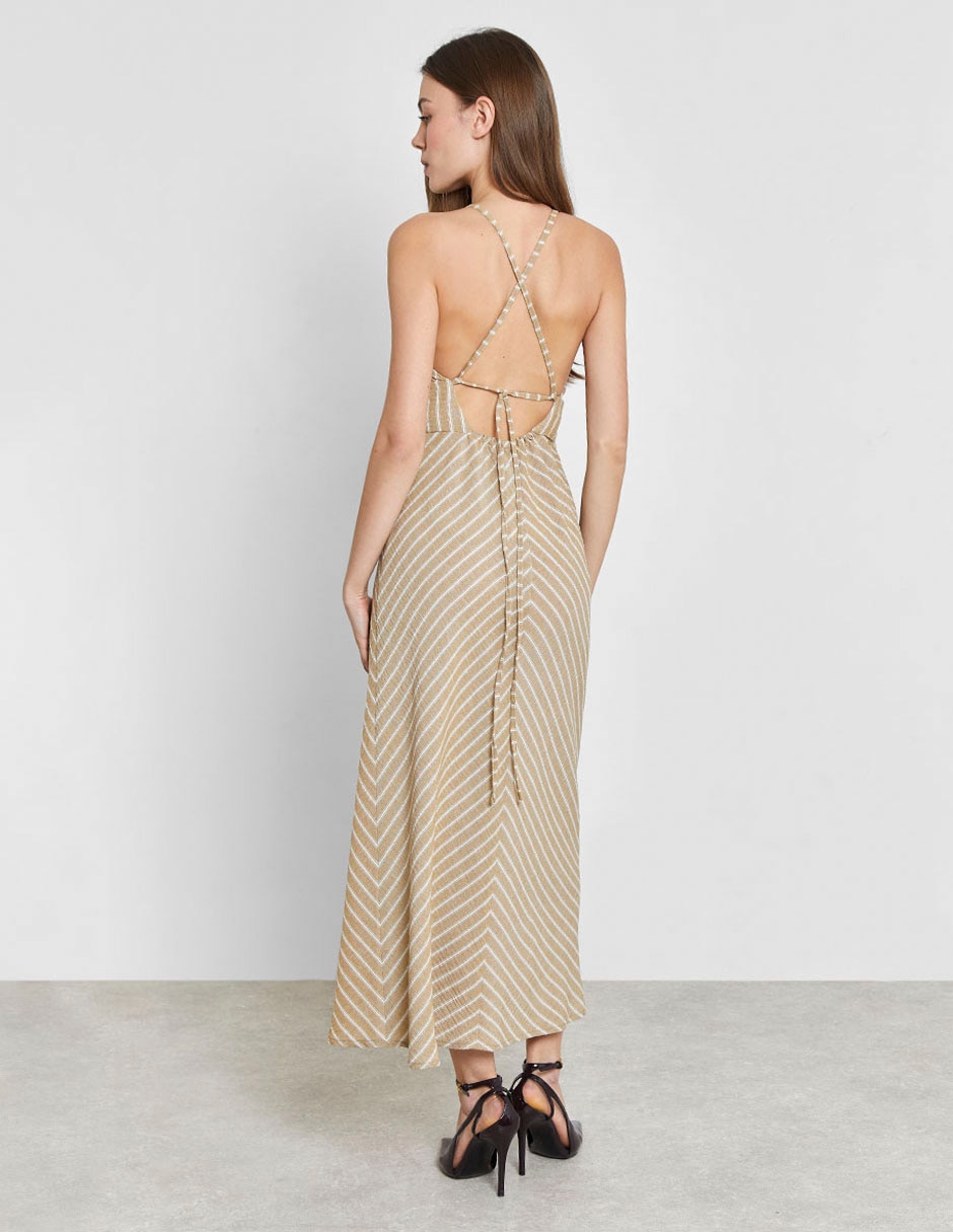 Vestido largo casual para mujer 3