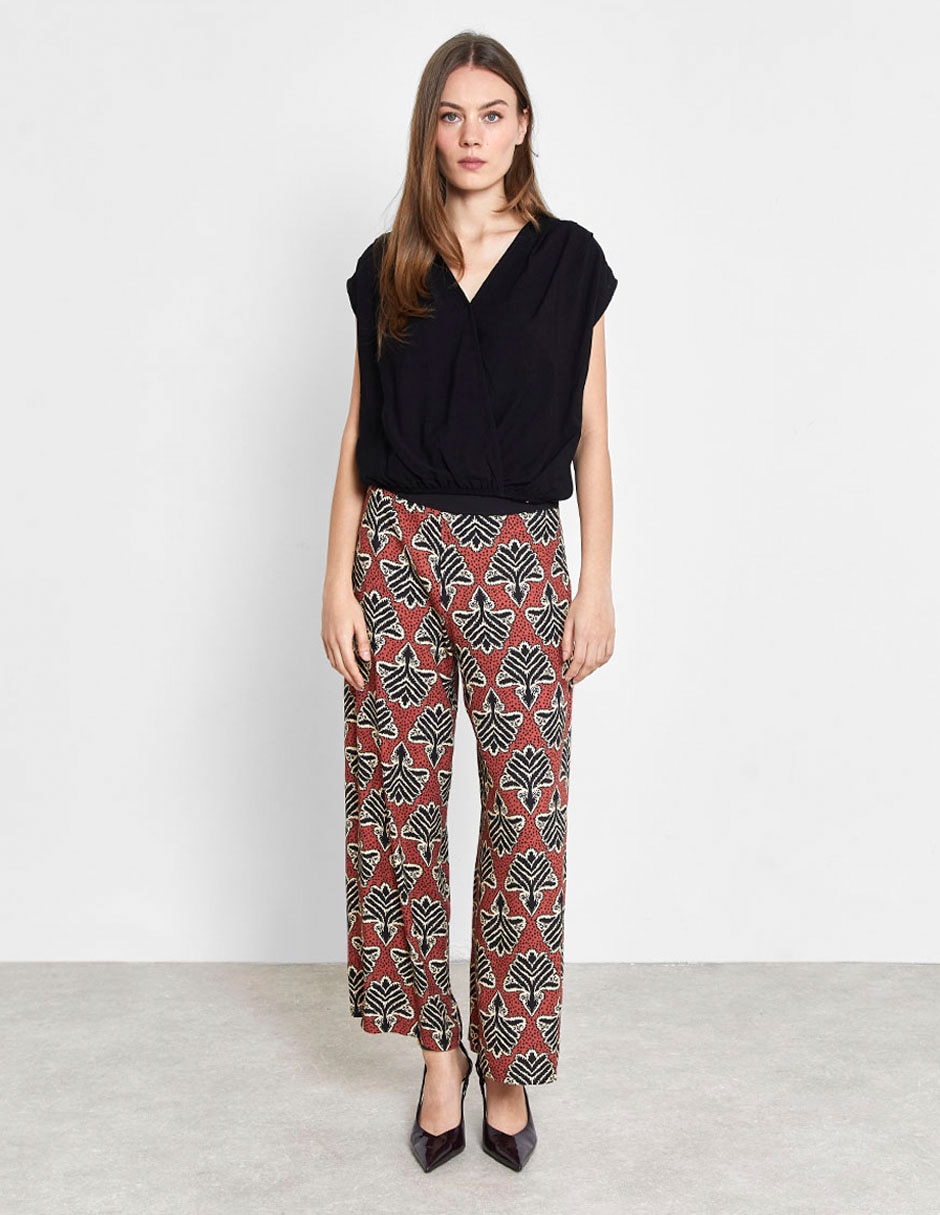 Pantalón wide leg para mujer 4