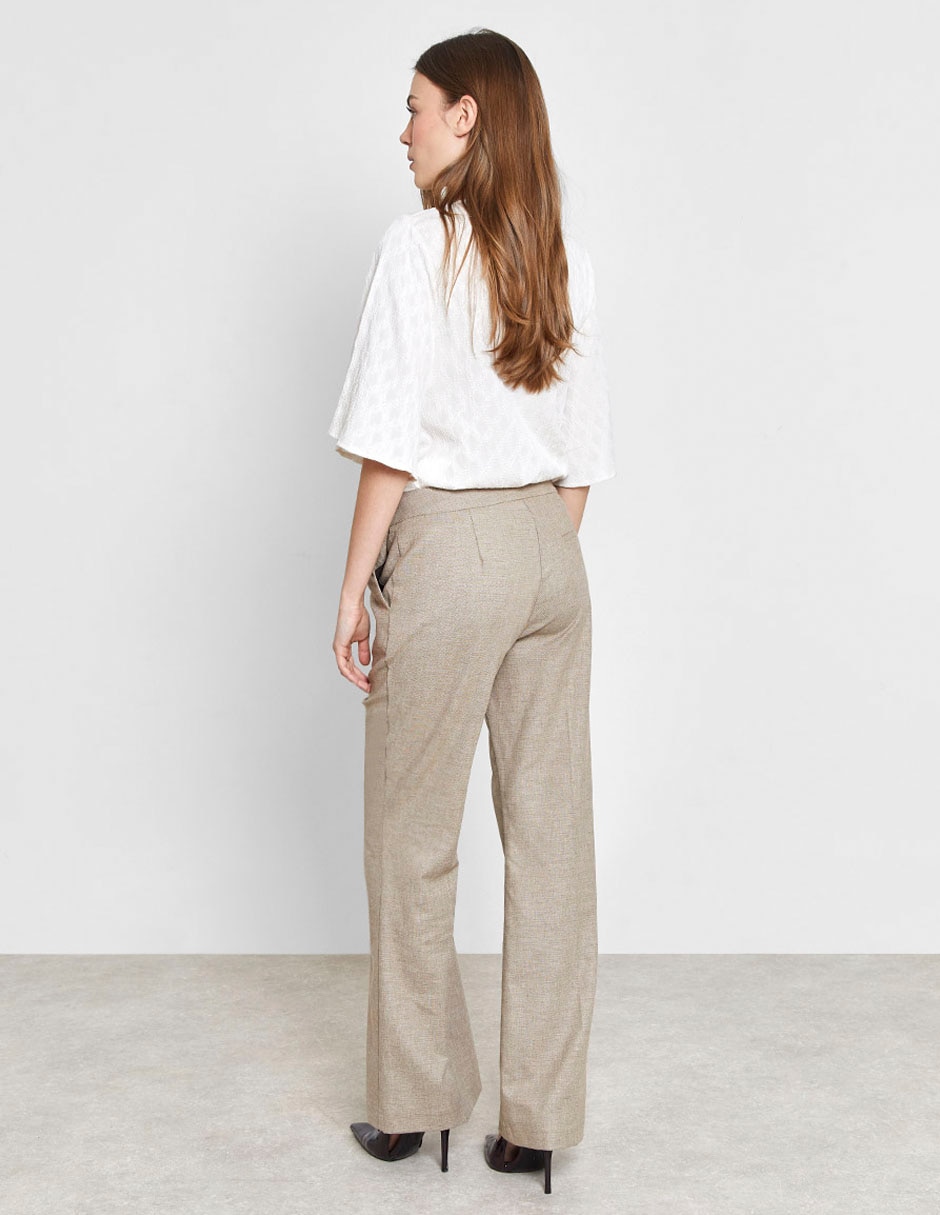 Pantalón relaxed flare para mujer 3