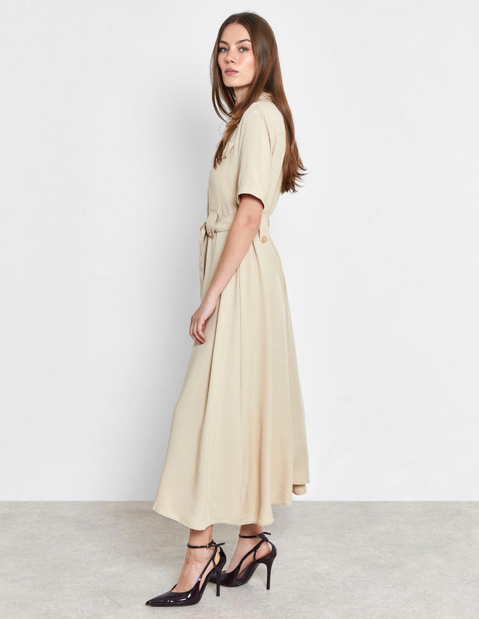Vestido crop casual para mujer 2
