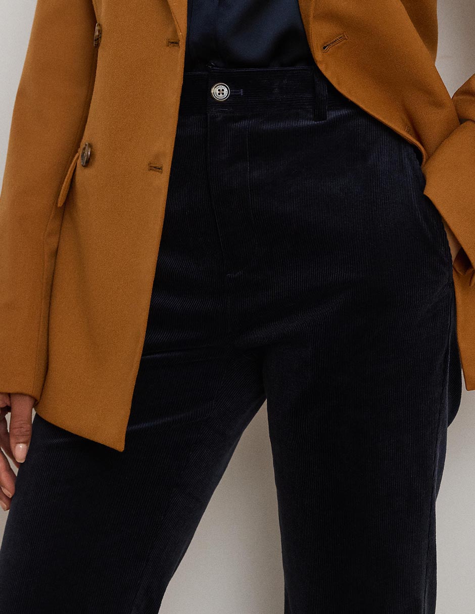 Pantalón de vestir straight para mujer 4