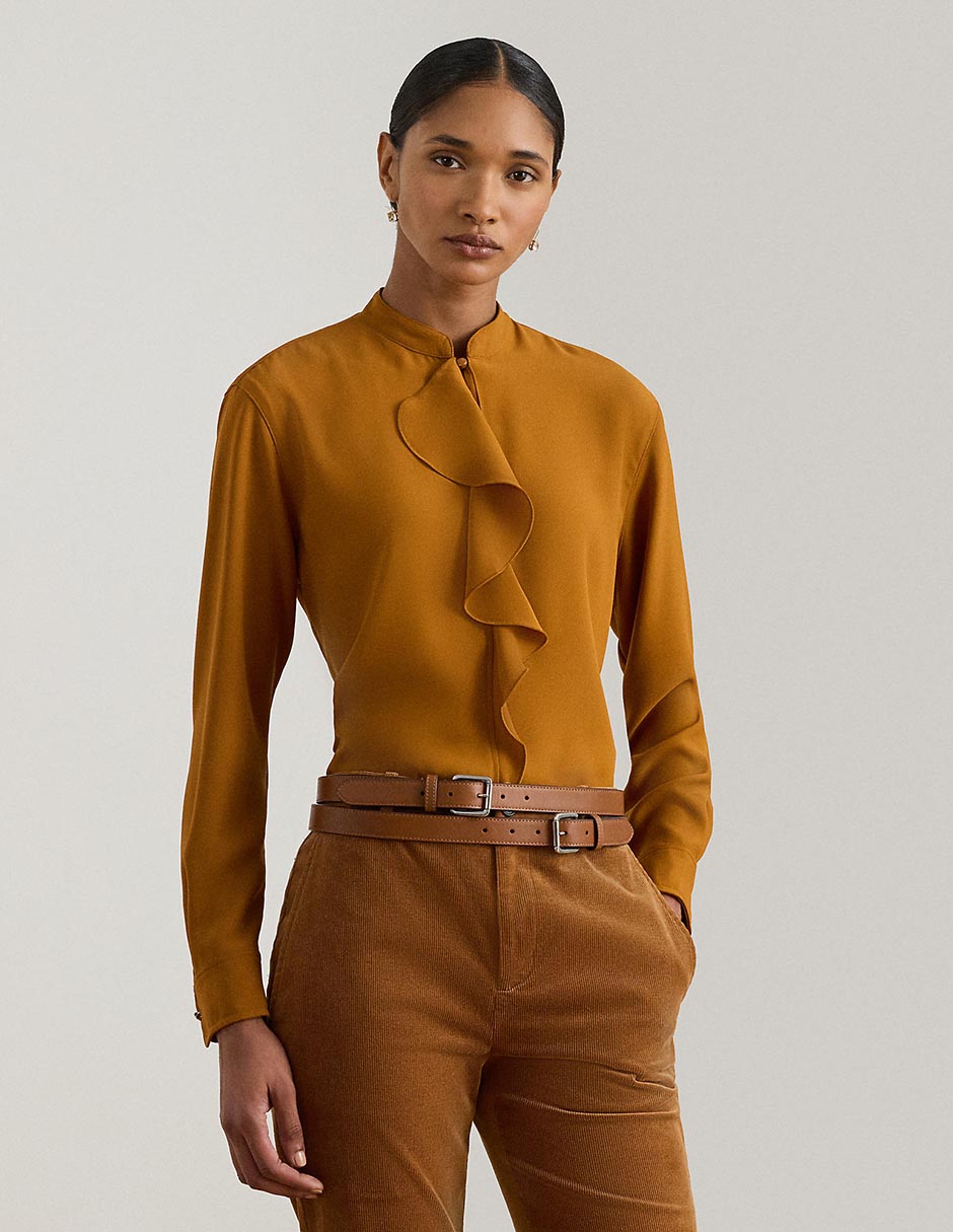 Blusa manga larga para mujer