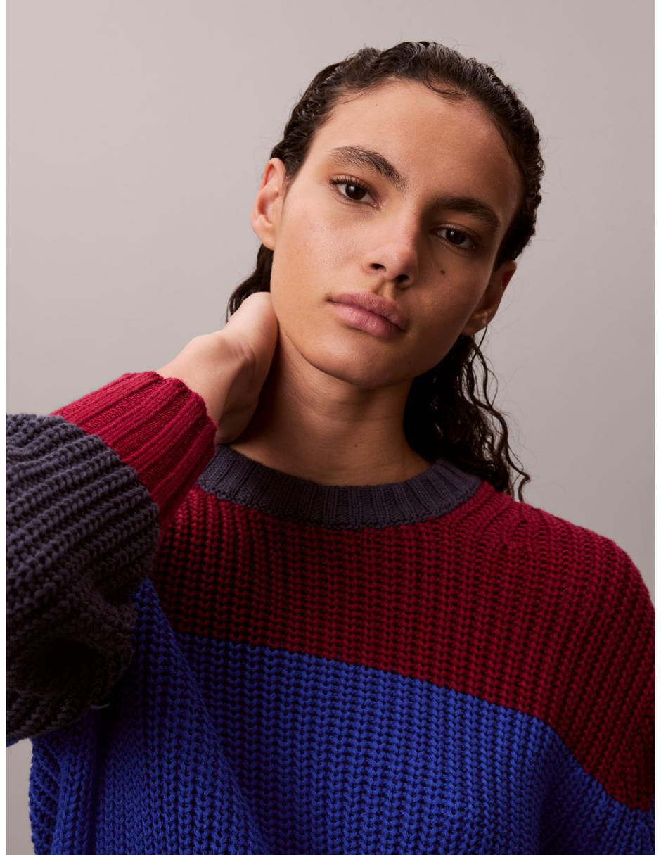Suéter cuello redondo para mujer 2