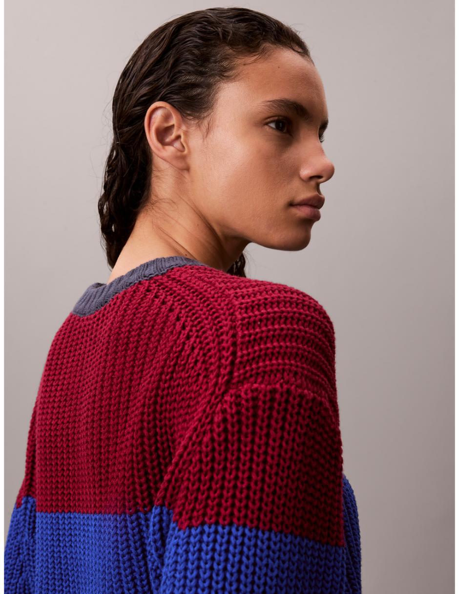 Suéter cuello redondo para mujer 5