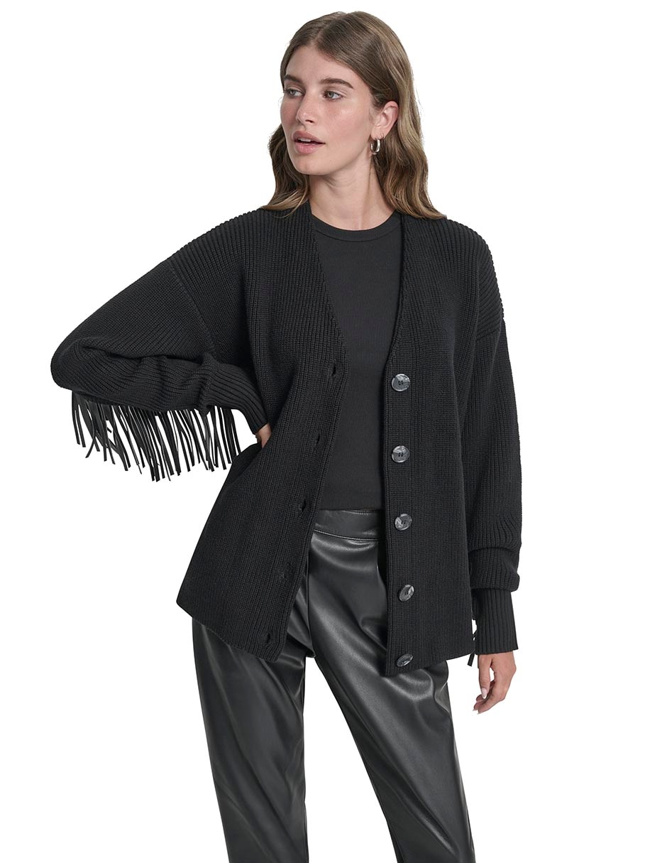 Suéter cuello v para mujer
