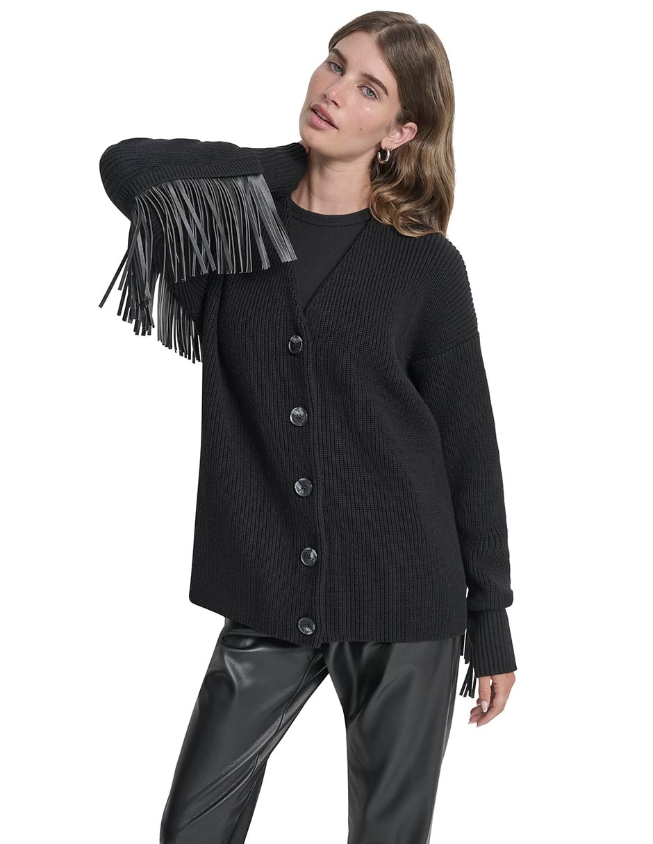 Suéter cuello v para mujer 5