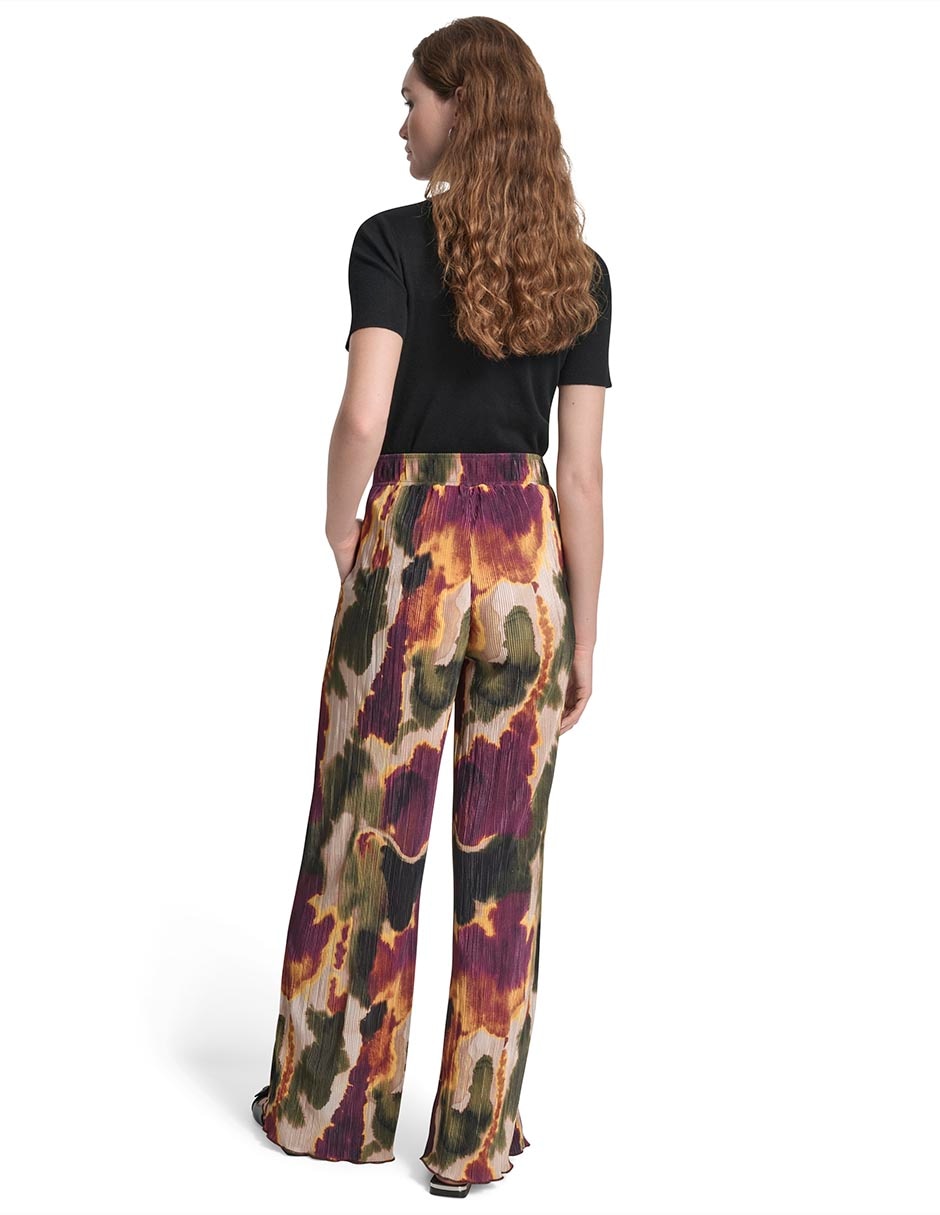 Pantalón relaxed amplio para mujer 4