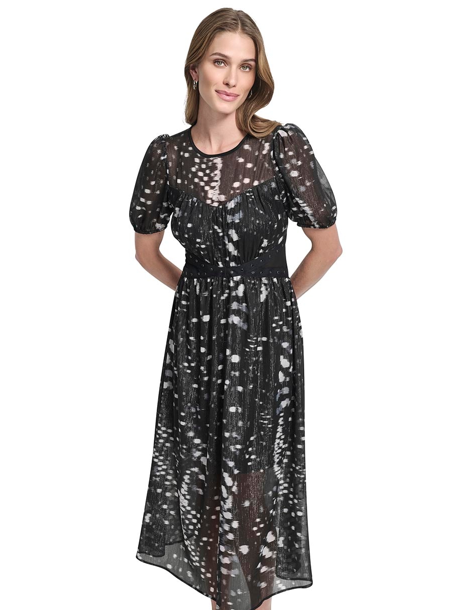 Vestido midi casual para mujer Vestido midi casual para mujer