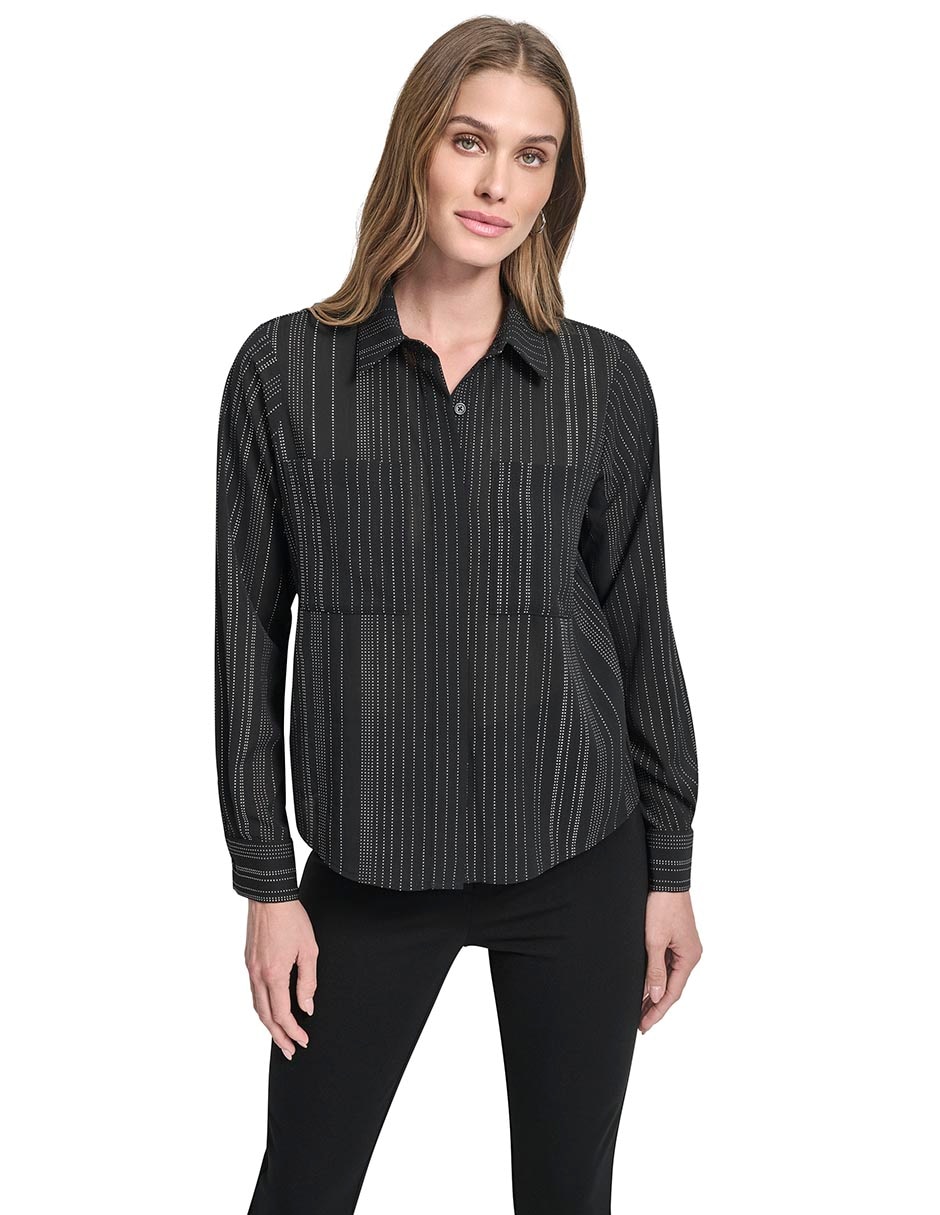 Blusa manga larga para mujer 5