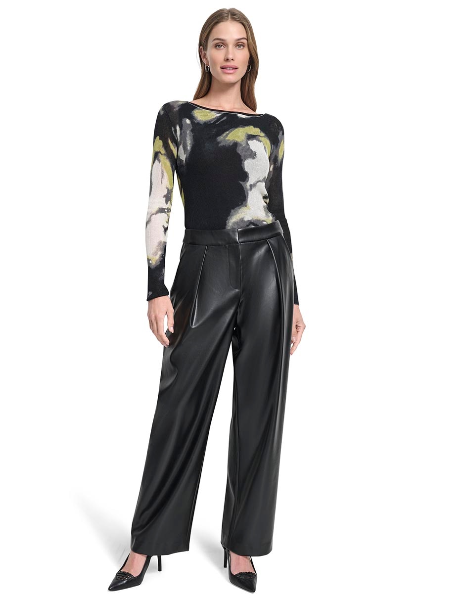Pantalón relaxed amplio para mujer 5