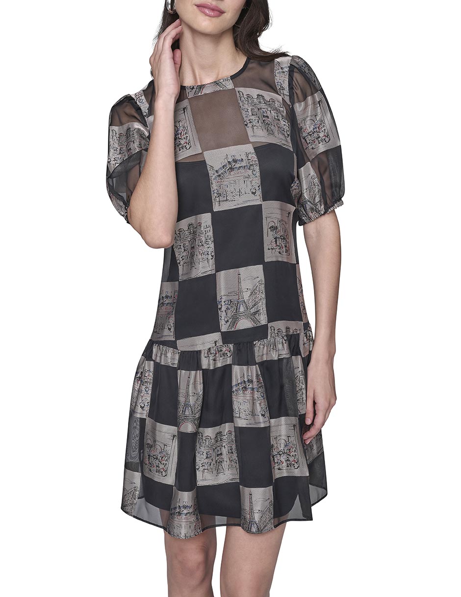 Vestido corto casual para mujer 1